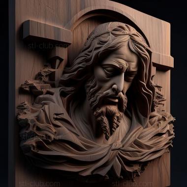 3D model st jesus (STL)